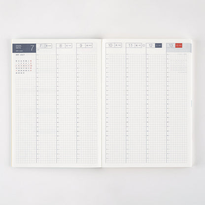 2025 Hobonichi Techo Japanese Cousin Avec Books (January Start)