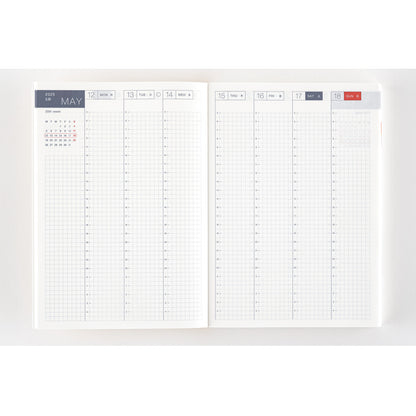 2025 Hobonichi Techo English Cousin Book (January Start)