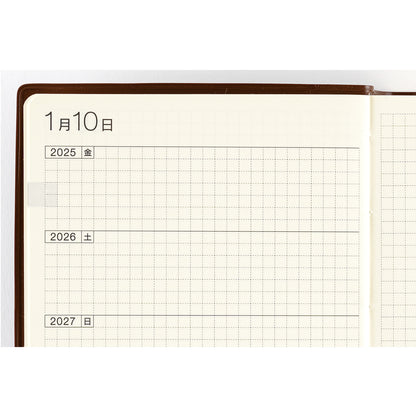 Hobonichi 5-Year Techo Book 2025-2029 · A6 Size