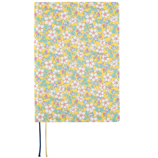 Liberty Fabrics: Paysanne Blossom · 2025 English Hobonichi Techo A5 HON