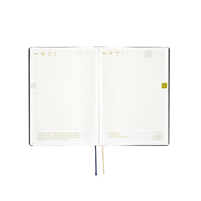 Slash (Navy) · 2025 English Hobonichi Techo A5 HON