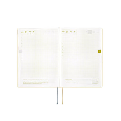 Slash (Ivory) · 2025 English Hobonichi Techo A5 HON