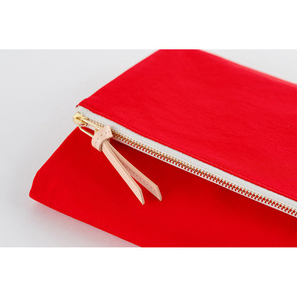 Tragen (Red) · A5 Cousin Cover for Hobonichi Techo