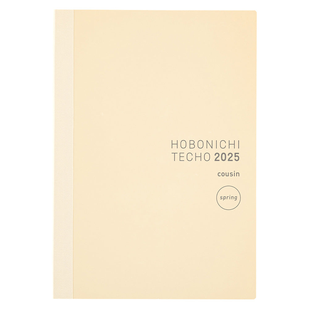 2025 Spring Hobonichi Techo Japanese Cousin Book (April Start)