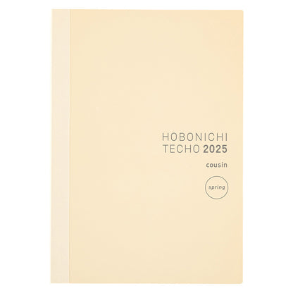 2025 Spring Hobonichi Techo Japanese Cousin Book (April Start)