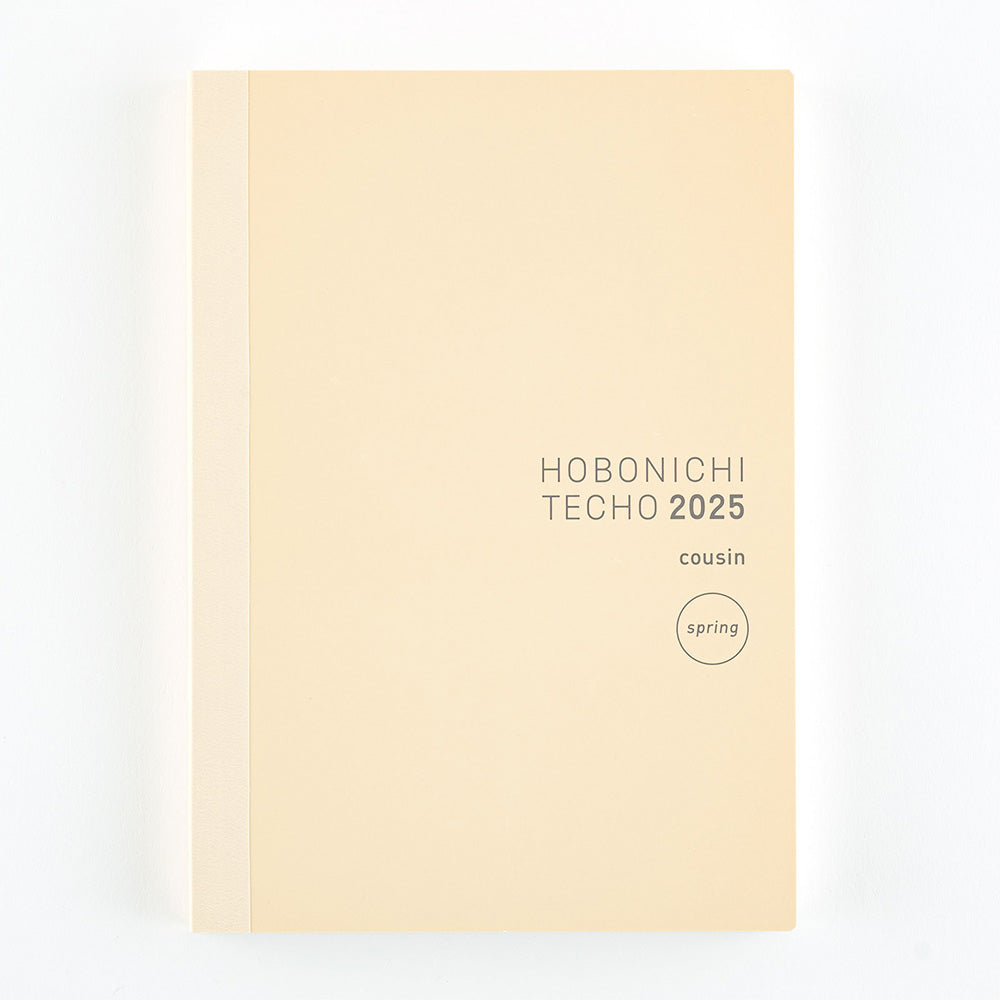 2025 Spring Hobonichi Techo Japanese Cousin Book (April Start)