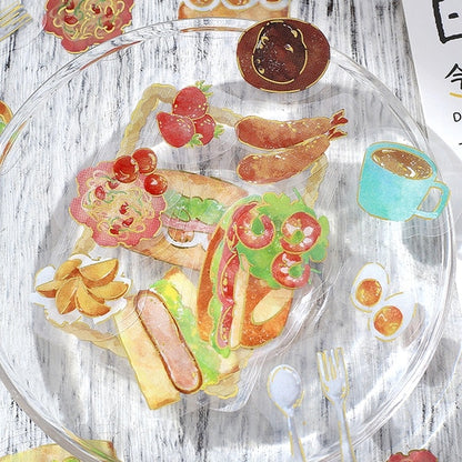 Western Lunch Flake Stickers · BGM