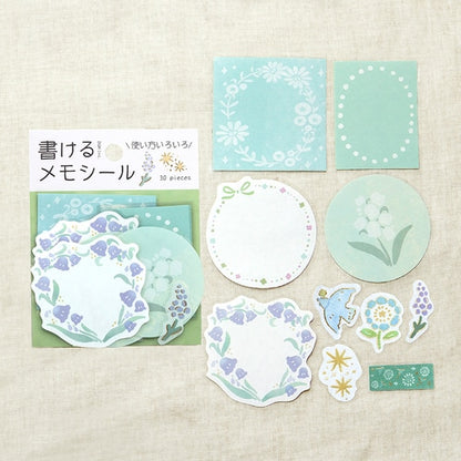 Hanabiyori Midori Flake Stickers · BGM