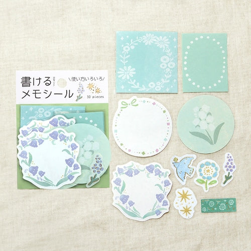 Hanabiyori Midori Flake Stickers · BGM