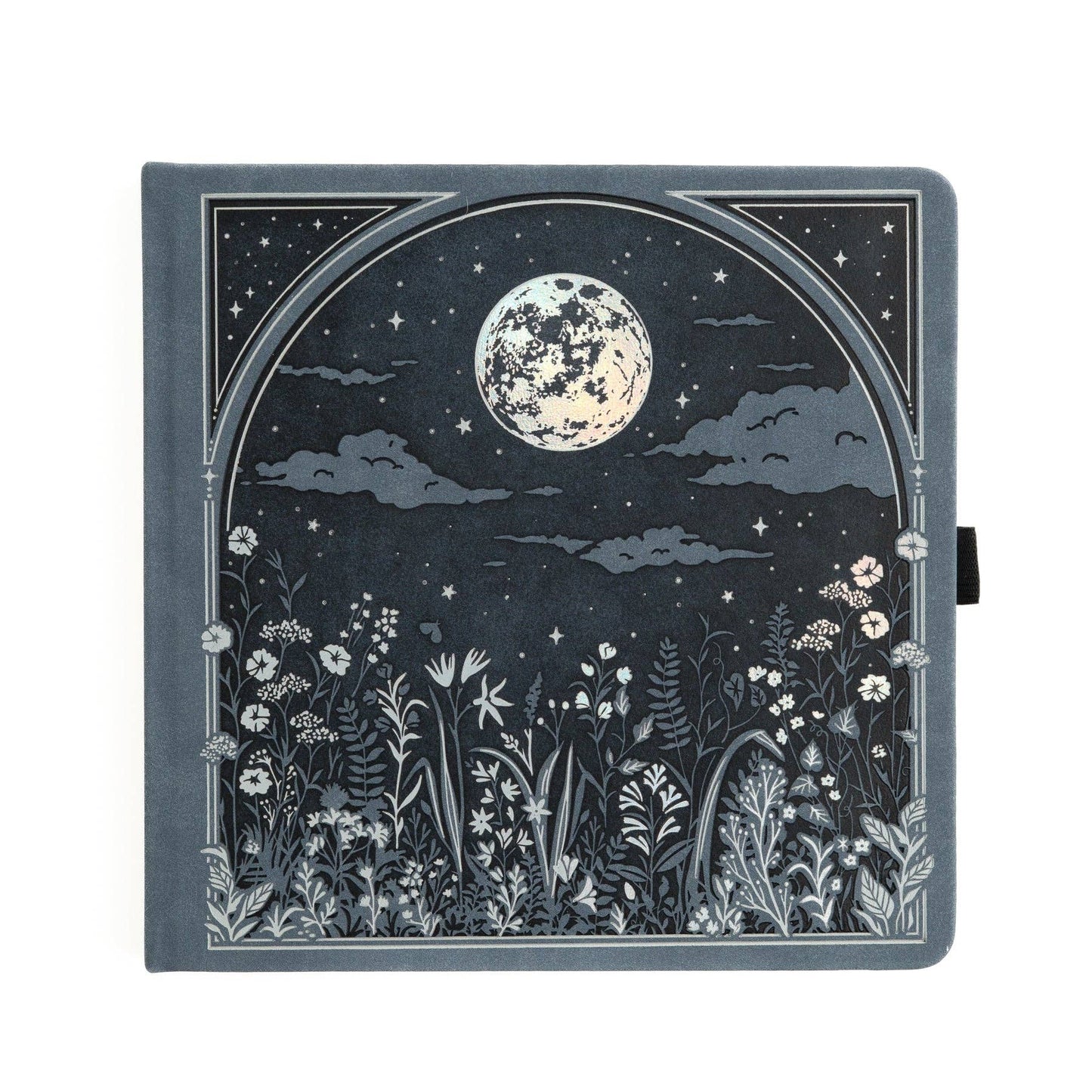 Moonlit Garden Square Dot Grid Notebook · Archer & Olive