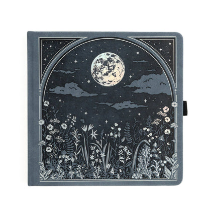 Moonlit Garden Square Dot Grid Notebook · Archer & Olive