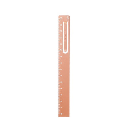 15cm Aluminum Ruler With Clip · Kutsuwa