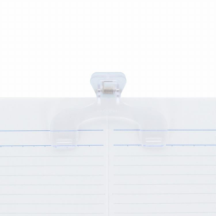 Watery Clear Petite Ukanmuri Book Clip · sun-star stationery