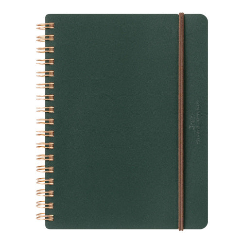 Dark Green Grain B6 Notebook · Midori
