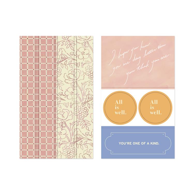 Pink Decoration Sticker Set · Midori