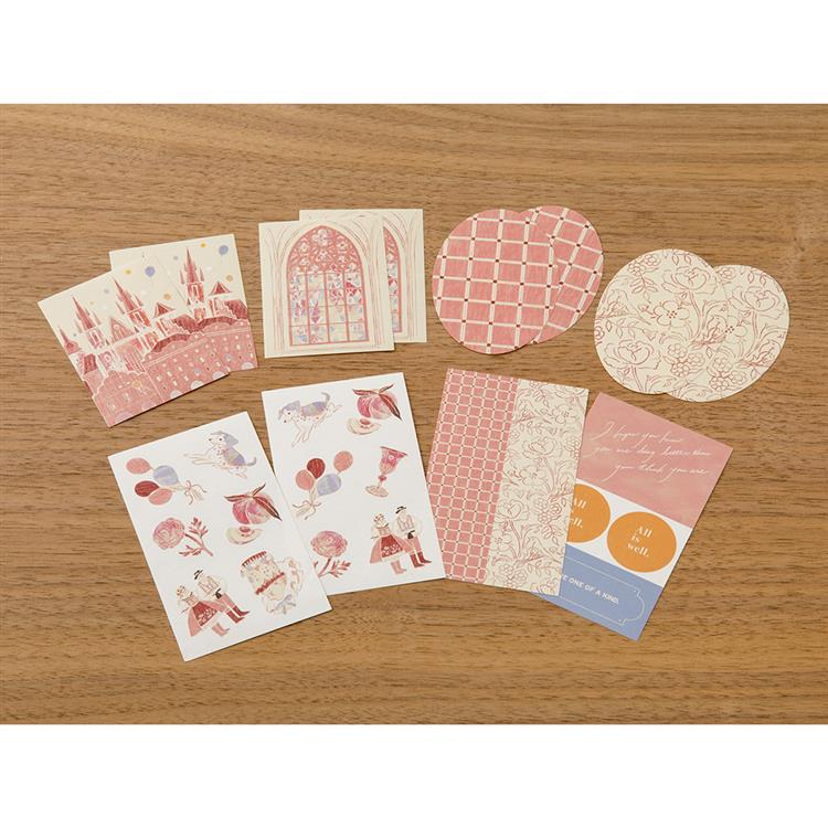 Pink Decoration Sticker Set · Midori