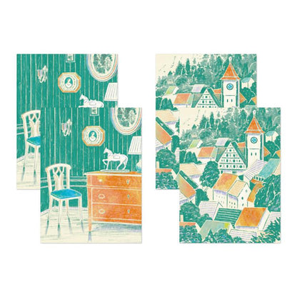 Mist Green Decoration Sticker Set · Midori