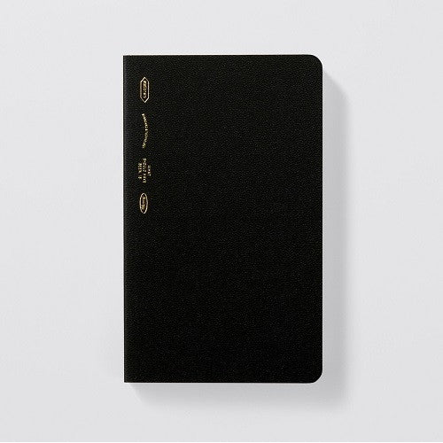 Stalogy 365 Days Grid Notebook A6 Slim Black