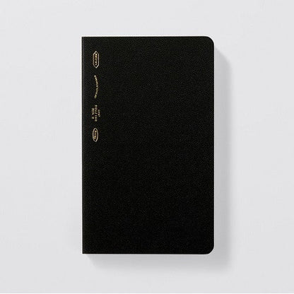 Stalogy 365 Days Grid Notebook A6 Slim Black