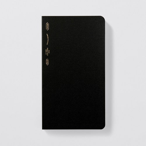 Stalogy 365 Days Grid Notebook B6 Slim Black