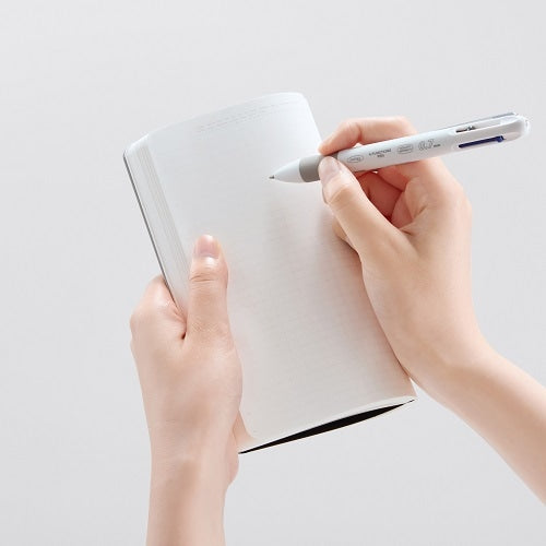 Stalogy 365 Days Grid Notebook B6 Slim Black