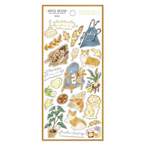 Bread Snug Room Series Sticker Sheet · Mind Wave