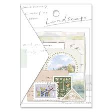 Komorebi Landscape Series Flake Sticker Set · Mind Wave