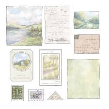 Komorebi Landscape Series Flake Sticker Set · Mind Wave