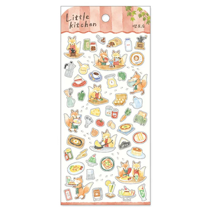 Coffee Shop / Little Kitchen Series Sticker Sheet · Mind Wave