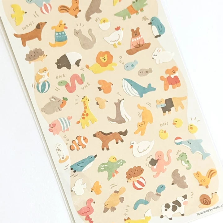 Hello Nonbiris Sticker Sheet · Mind Wave