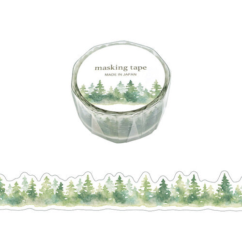 Forest Trees / Palette Series Washi Tape · Mind Wave