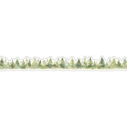 Forest Trees / Palette Series Washi Tape · Mind Wave