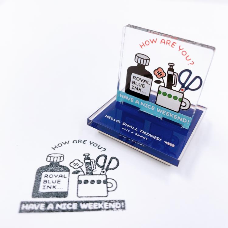 eric small things x SANBY Acrylic Stand Stamps