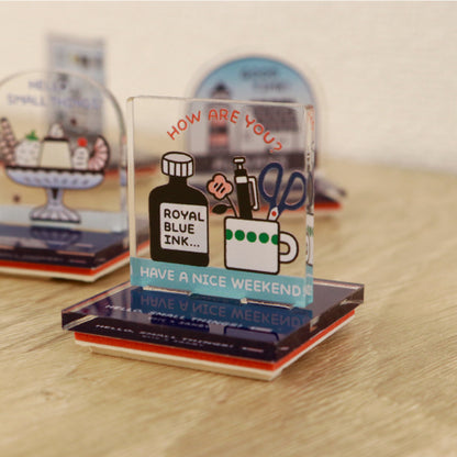 eric small things x SANBY Acrylic Stand Stamps