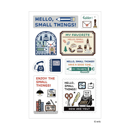 My Desk Multi-sticker · Sanby x eric small things