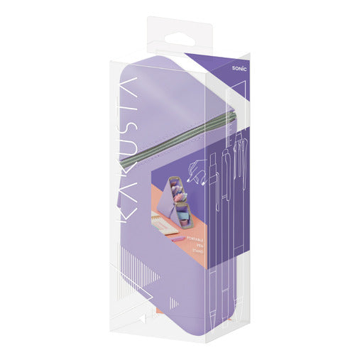 Kakusta Portable Pen Stand / Violet · Sonic