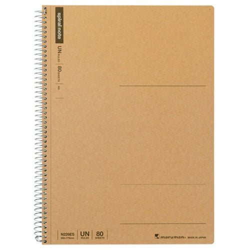 Maruman Spiral Notebook - B5 Blank