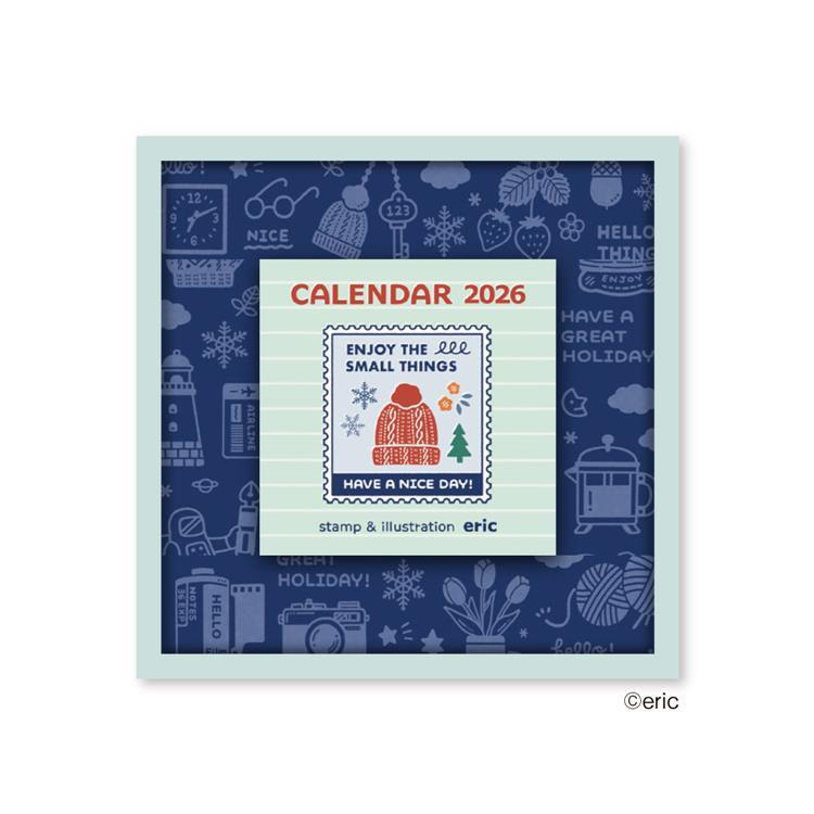 eric small things 2026 Mini Daily Calendar