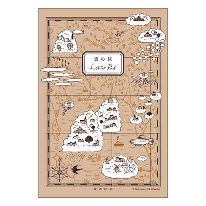 Kyupodo Cloud Journey Letter Pad