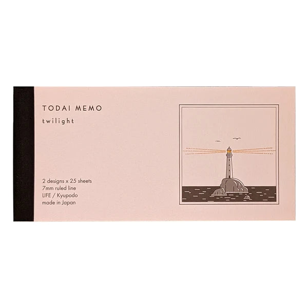 Dusk Todai Memo Pad · Kyupodo