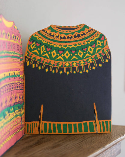 Fairisle Sweaters Concertina Garland · East End Press