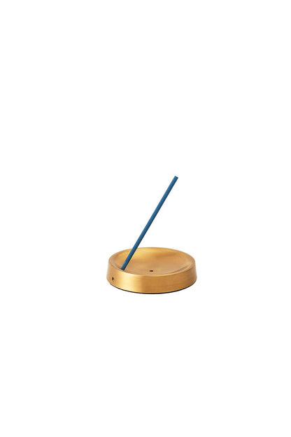 Round Brass Incense Stand · Fog Linen Work