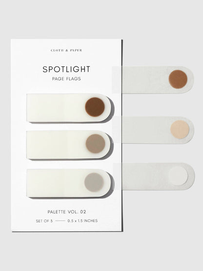 Vol. 05 Spotlight Page Flag Set · Cloth & Paper