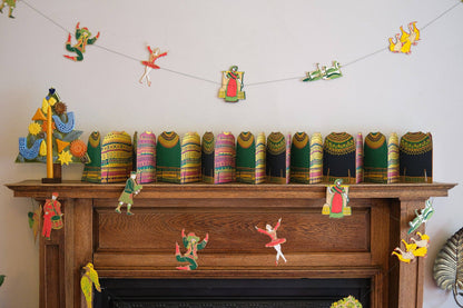 Fairisle Sweaters Concertina Garland · East End Press