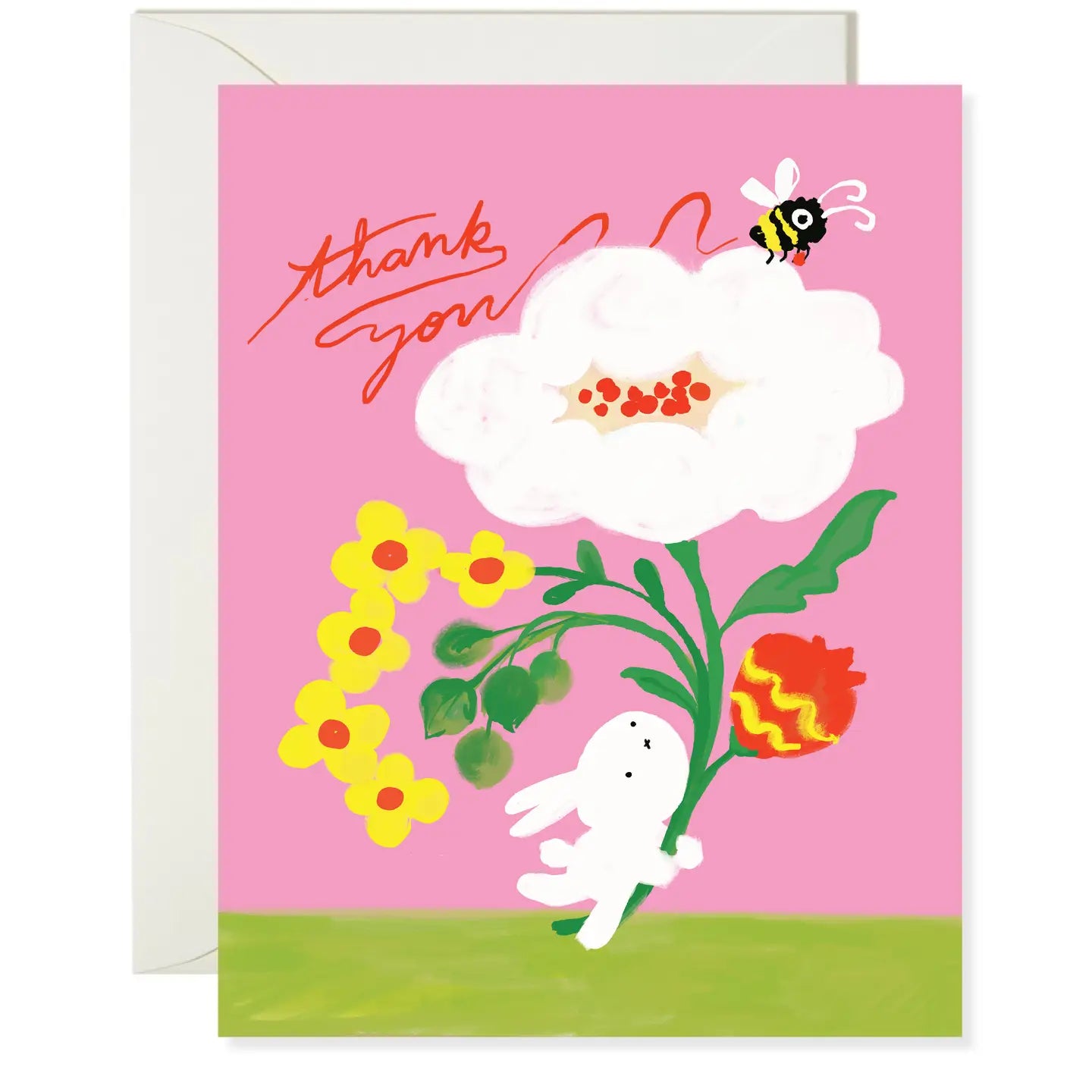 Bunny Bouquet Thank You Card · Karen Schipper