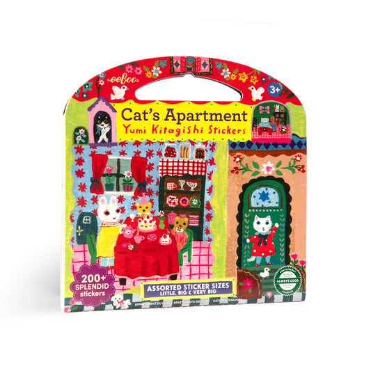 Cat's Apartment Stickers · Yumi Kitagishi