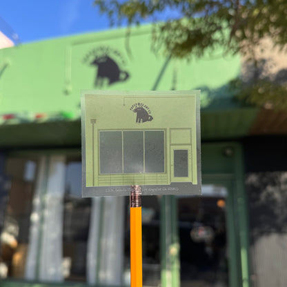 Highland Park Shop Clear Sticker · Paper Plant Co
