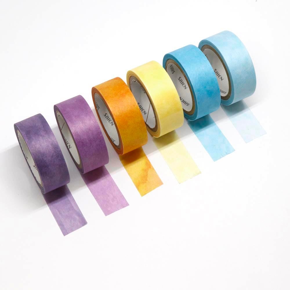 Sky Washi Tape《6 Color Set》· Miki Tamura