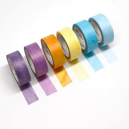 Sky Washi Tape《6 Color Set》· Miki Tamura