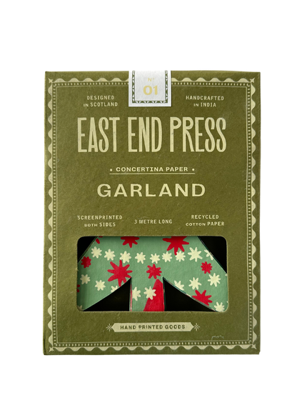 Christmas Trees Concertina Garland · East End Press